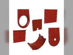 Clean Grain Elevator Boot Kit Case IH 2388 2188 1317430C1