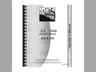Operator's Manual fits Case 470 570