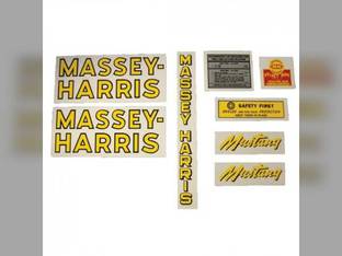 Tractor Decal Set Pacemaker Mylar Massey Harris Pacemaker
