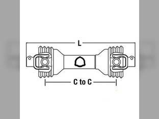 Universal PTO Driveline 1-3/8