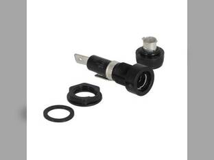 Fuse Holder - Threaded Mount fits Case A22874 578489 fits International 376852R91 fits Massey Ferguson 135 150 165 175 255 265 522462M91 fits Case IH fits Allis Chalmers 70230246