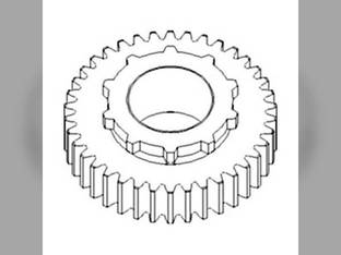 Reverser Gearbox Output Gear fits John Deere 6622 7720 8820 6620 9400 9410 9500 9500 SH 9510 9510 SH 9560 SH 9600 9610 9450 9550 9650 6620 SH 9650 CTS 9650 STS 9750 STS H106073