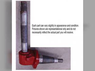 Used Spindle - Right Hand Or Left Hand fits Case IH 1620 1640 1644 1660 1666 2144 2166 2344 2366 1315374C4 1315374C91 1315374C2