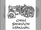 Service Manual fits Kubota B7500 B7400