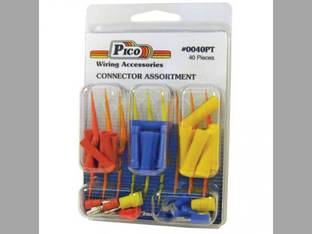 Wiring Terminal and Butt Connector Kit 22-16 16-14 & 12-10 AWG 40 Piece
