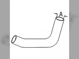 Radiator Hose - Upper John Deere 6400 6200 6300 6500 L100593