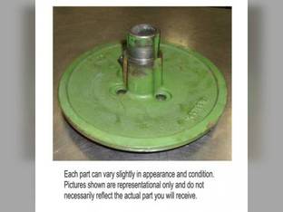 Used Cleaning Fan Drive Pulley John Deere 7700 6602 7701 6620 6622 6601 6600 AH100016
