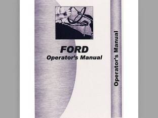 Operator's Manual fits Ford 2N 9N