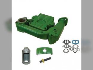 Intake and Exhaust Manifold Kit Compatible with John Deere 520 530