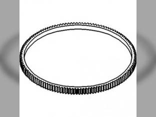 Flywheel Ring Gear fits New Holland TD60D TD70D TD75D TD80D TD90D TD95D TL70 TL80 TL90 TL100 TN65 TN70 4835 5635 7635 82982157 fits Ford fits FIAT 4602143 fits Hesston 72090599 fits White 676786A