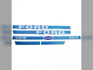 Decal Set 5610 Blue and White 1981-86 Vinyl fits Ford 5610