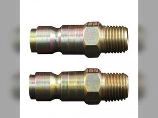 Milton Air Tool Plug - 1/4" Male Plug P-Style 2 pack