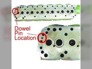 Remanufactured Cylinder Head Oliver 1655 1650 1750 White 2-70