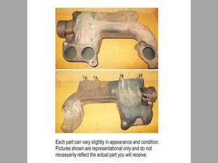 Used Exhaust Manifold - Front fits John Deere 4430 4630 4640 4650 4840 4850 7020 8430 8440 8450 6600 6620 6622 7700 7720 8820 5200 5400 5440 9940 6602 6466A 6466D 6466T 4250 4440 4450 4050 4050 R56995