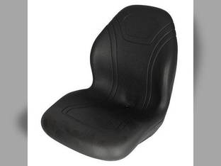 Bucket Seat Vinyl Black John Deere 315 2520 325 70 4700 4320 270 4400 260 4720 4520 3120 240 250 320 4710 Case 1840 450 1845 95XT 90XT 85XT 1845C 440 410 430 60XT 420 Gehl Case IH Caterpillar Montana