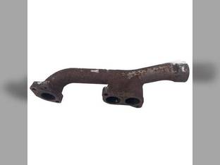 Used Exhaust Manifold - Front fits John Deere 8100T 8110 8110T 8200T 8210 8210T 8300T 8310 8310T 8400 8400T 8410 8410T R120644