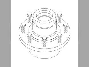 Rear Axle Hub Assembly John Deere 9510 CTS 9400 9600 9500 9410 9610 AH173846