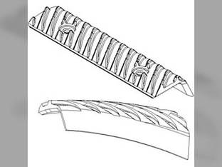 Cylinder Rasp Bar Kit Hardened fits International 1480 1482 1308668C1 fits Case IH 1680 1682 1688 2188 2377 2388 2577 2588 OIHC14801H