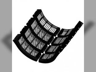 Concave KX7 Set - Standard Cereal/Small Seed Kit - Kondex fits Case IH AFX7010 AFX8010 7120 7230 8120 8230 9120 9230 84563344 84563345 84237555 84237556 84237559 84237560