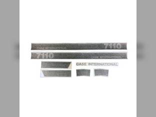 Decal Set Stripes and Model Large Number - Vinyl fits Case IH 7110