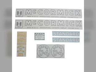 Decal Set Super W4 Vinyl fits International Super W4