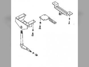 Heavy Duty Front Axle w/hubs International 544