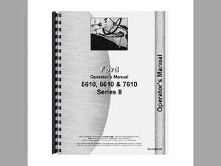 Operator's Manual fits Ford 5610 6610 7610