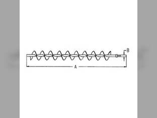 Lower Tailings Return Auger fits Case IH 2144 2166 2188 2344 2366 LAIR2166 144021A1 144021A2