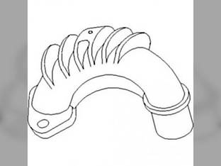 Exhaust Manifold Elbow Massey Ferguson 35 TO35 824245M1