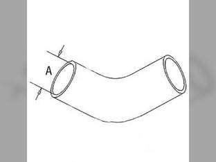 Radiator Hose - Lower Compatible with John Deere 8630 8650 8640 R63697