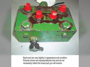 Used Steering Block Valve fits John Deere 4040 4050 4055 4240 4250 4255 4430 4440 4450 4455 4555 4560 4630 4640 4650 4755 4760 4840 4850 4955 4960 AR68411 AR90611 RE48066 AR72338 R57120 R110470