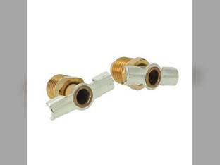 Milton Air Tool Fitting - Compression Tank Drain Cock 1/4" NPY 2-pk