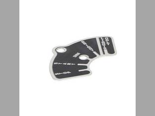 Combination Switch Instruction Plate Minneapolis Moline ZA ZB Z R GTC ZAS UB ZTN UTS GB UT RTN ZBN U ZAE ZBU RTU ZAN ZTU G ZTS RTI ZAU RT GTB ZBE 10A974