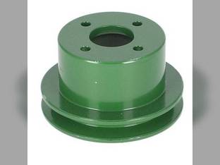 Water Pump Pulley - Bolt On fits John Deere 820 830 1020 1030 1120 1130 1520 1630 1830 2020 2030 2120 2440 2510 300B 301A 302 302A 310 401 401B 401C 401D 410 440 440A 450 2130 2040 2240 T30721 BOLT ON
