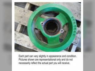 Used Feeder House Front Drive Shaft Pulley John Deere S670 STS S670 STS 9870 STS 9870 STS 9770 STS 9770 STS S690 STS S690 STS S680 STS S680 STS CE19957