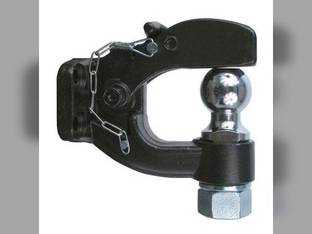 Trailer Pintle Ball Hitch Combo w/2-5/16" Ball - 16 000 lb. GTW