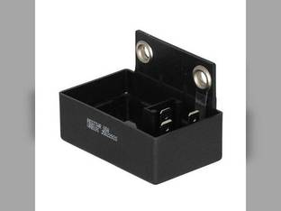 Voltage Regulator - 12 Volt - 3 Spade Plug fits John Deere 820 830 1020 2020 2030 2040 AT31413 fits Caterpillar 8C5534 fits Ford D5RY10316A fits International 3136411R91 fits Bosch 0-192-062-007