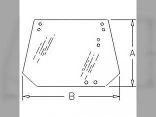 Cab Glass - Rear Window John Deere 1040 1140 1550 1640 1750 1850 1950 2040 2250 2450 2510 2650 2850 940 L57284