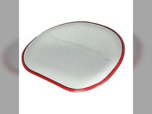 Pan Seat 4 Bolt Mount Padded Steel Canvas Silver International HV 330 Super MTA Super H 606 H C 350 W6 Super C 2606 340 2504 450 404 Cub 240 300 200 504 Super M M MD Cub Lo-Boy W9 2404 230 W4 460 400