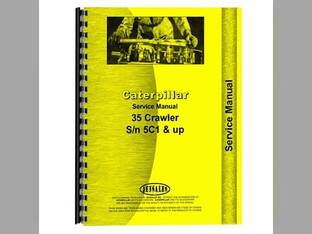 Service Manual - 35 s/n 5C1 fits Caterpillar No Model CT-S-35
