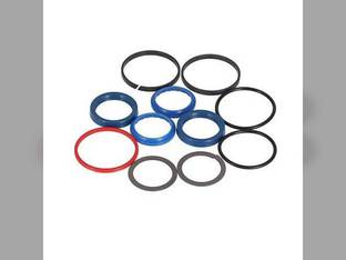 Hydraulic Seal Kit - Steering Cylinder Case 580L 580 Super L 586G 570LXT 590 585G 570MXT 580M 580 Super M 590 Super L 588G New Holland LB75CP LB110 LB75 LB75B B95 B110 LB90 Ford 555E 675E 575E 655E