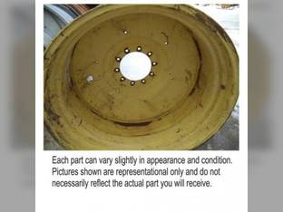 Used 20 " X 42" 10 Bolt Dual Rim John Deere 6210 6215 7600 7700 7720 7800 7820 7920 8100 8110 8120 8200 8210 8220 8230 8300 8310 8320 8400 8410 8420 8430 8520 9100 9200 9220 9300 9320 9400 9420 9520