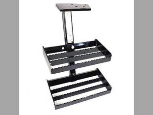 Double Step Assembly - Right Hand Compatible with Case IH JX100U JX90U JX80U JX1100U Farmall 85U JX1080U JX70U JX1090U New Holland TL80A T5050 TL90A TL80 TL70 TL90 TL100A T5060 TL100 T5070