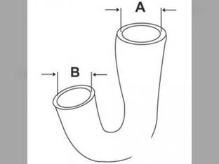 Radiator Hose - Bypass Leyland 344 465 384 37D3488