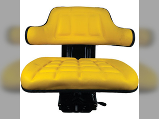 Seat, Assembly, Flip Up Seat Bottom, Wrap-Around Back