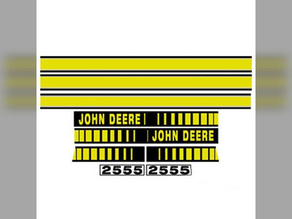 Hood Decals Fits John Deere 2555