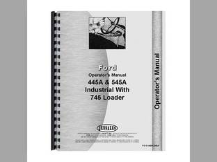 Operator's Manual fits Ford 445A 545A 445A 545A
