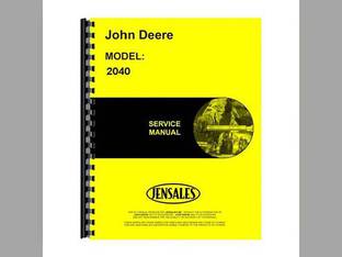 Service Manual fits John Deere 2040