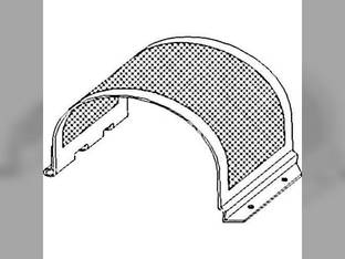 Clean Grain Lower Elevator Door Assembly - Perferated Style Case IH 1682 2588 2388 2377 1680 2188 2577 1688 1317842C1