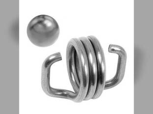 Brake Ball and Spring Kit fits John Deere 1010 2010 4040 4240 4440 440 M830T fits New Holland fits Case K963644 09384AB fits International 84814903 fits Massey Ferguson 1853148M1 fits Ford 80180001